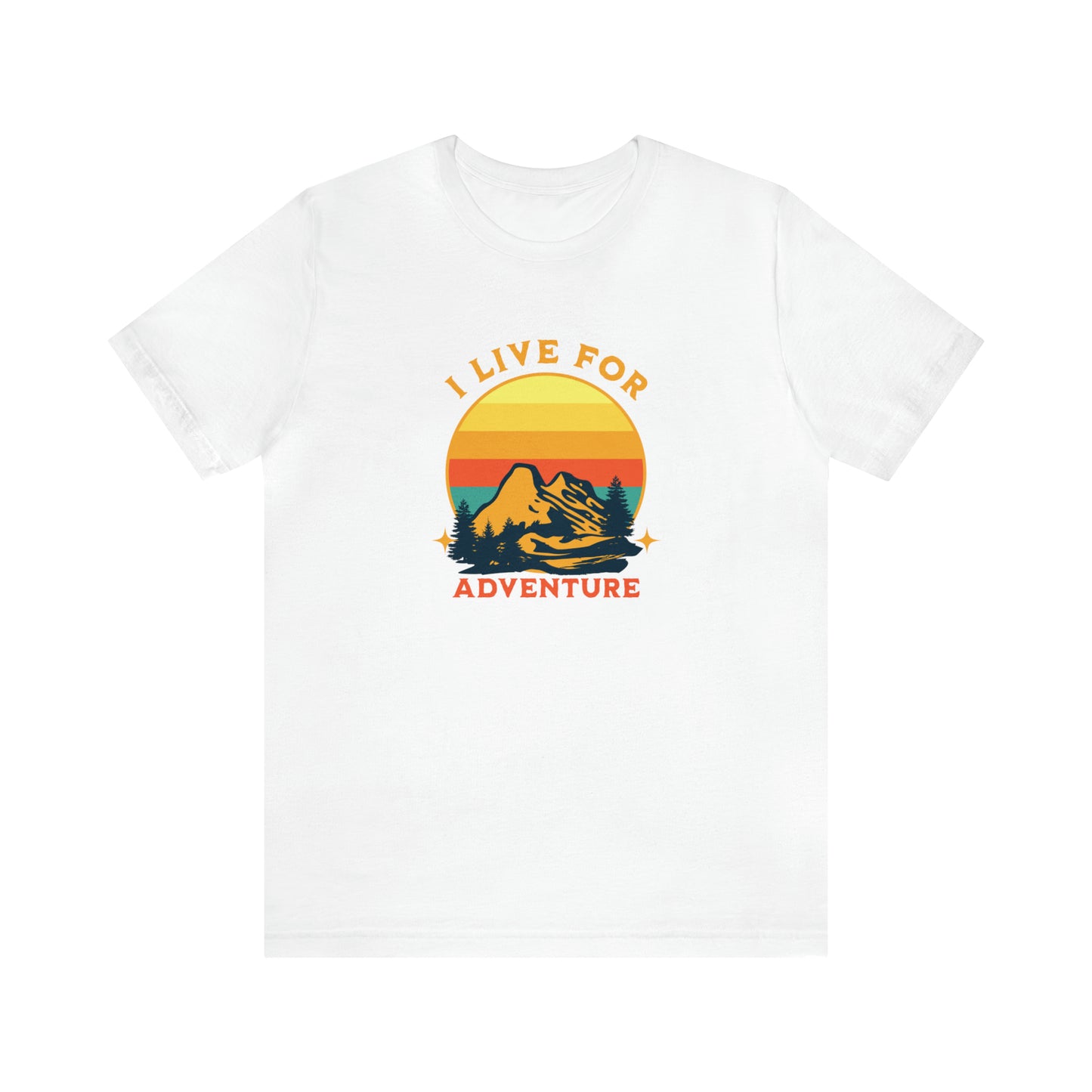 I live for adventure, Trip shirt, travel shirt