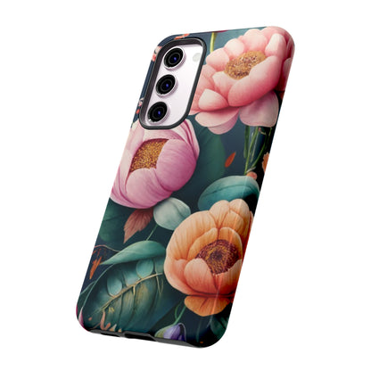 wildflower phone case, flower iphone case, flower Samsung case