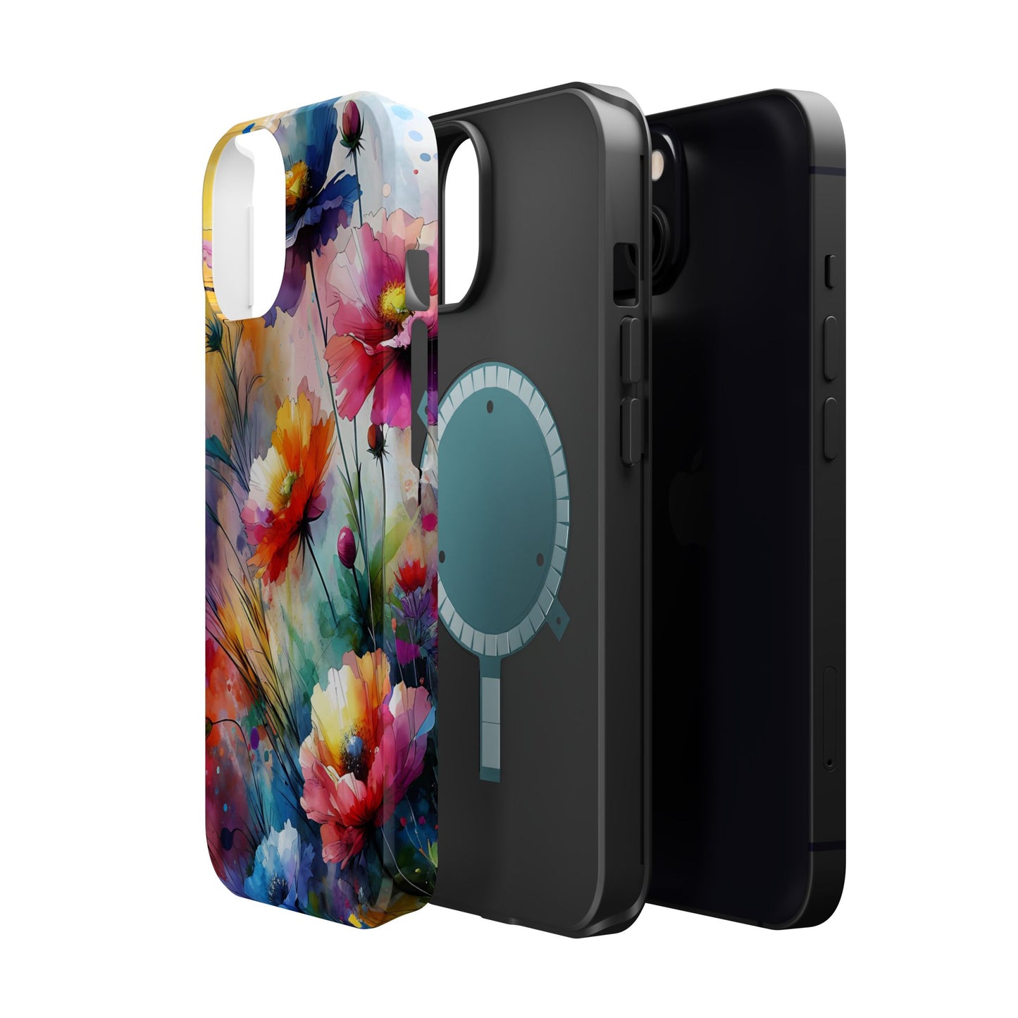 Flowers Style MagSafe Tough Iphone Case