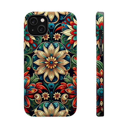 Celestial flowers MagSafe Tough Iphone Case