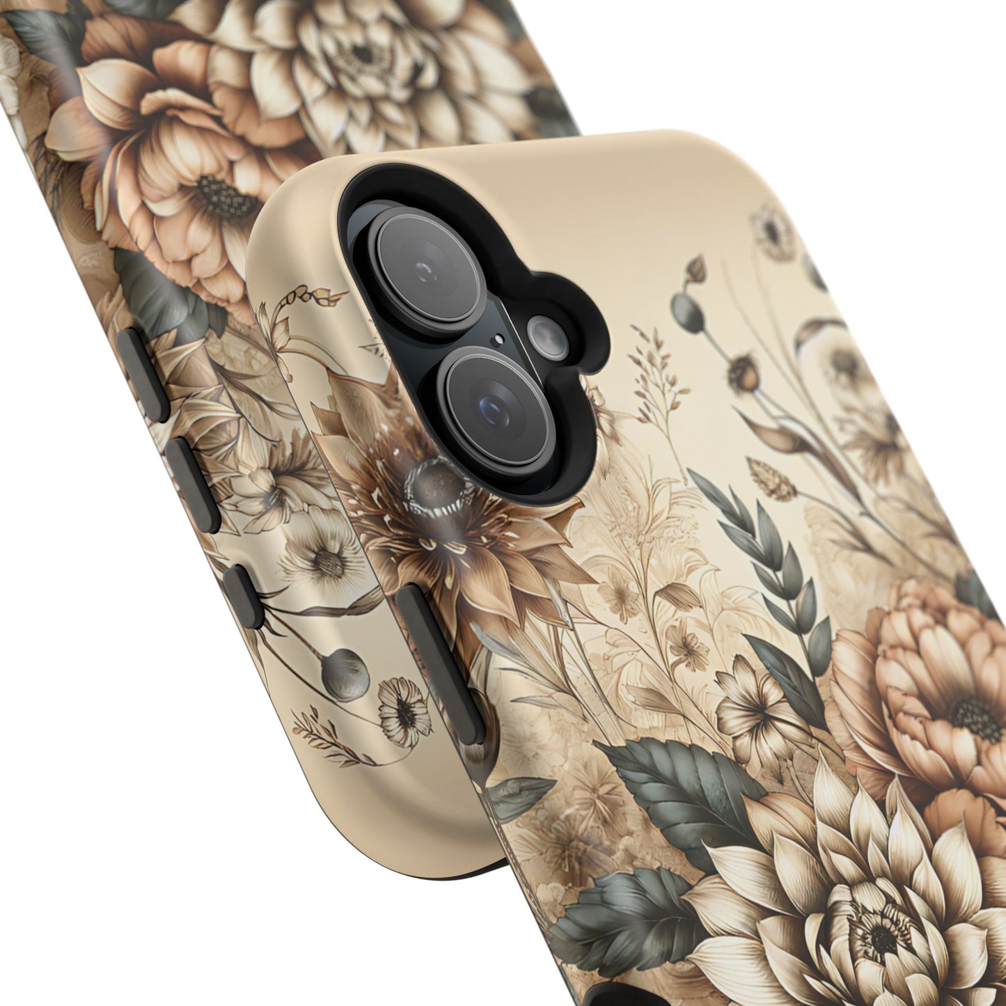 Boho flowers MagSafe Tough Iphone Case