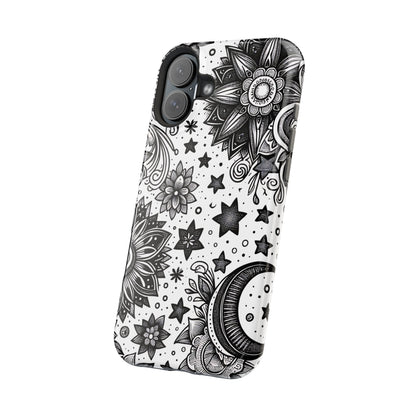 Celestial flowers MagSafe Tough Iphone Case