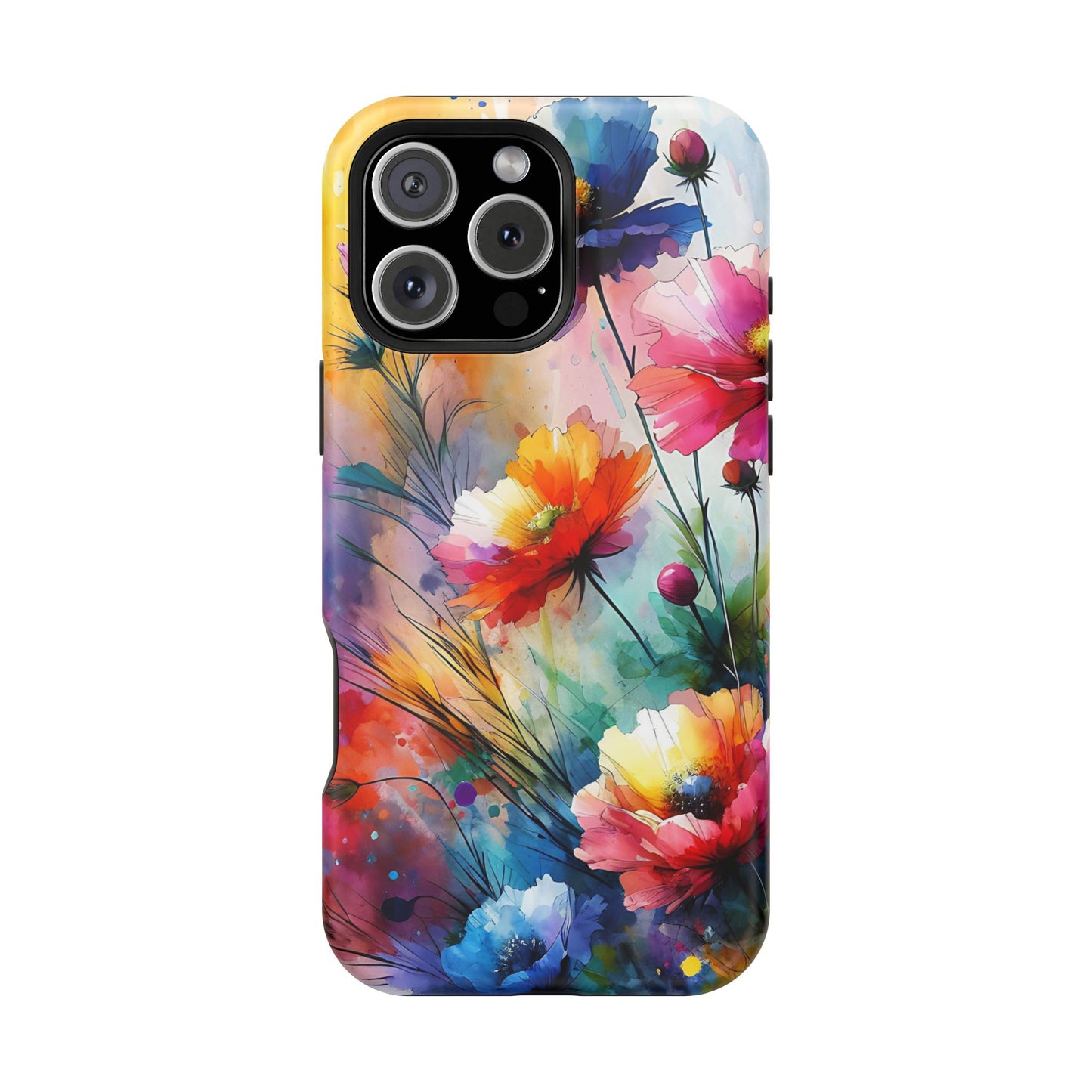 Flowers Style MagSafe Tough Iphone Case