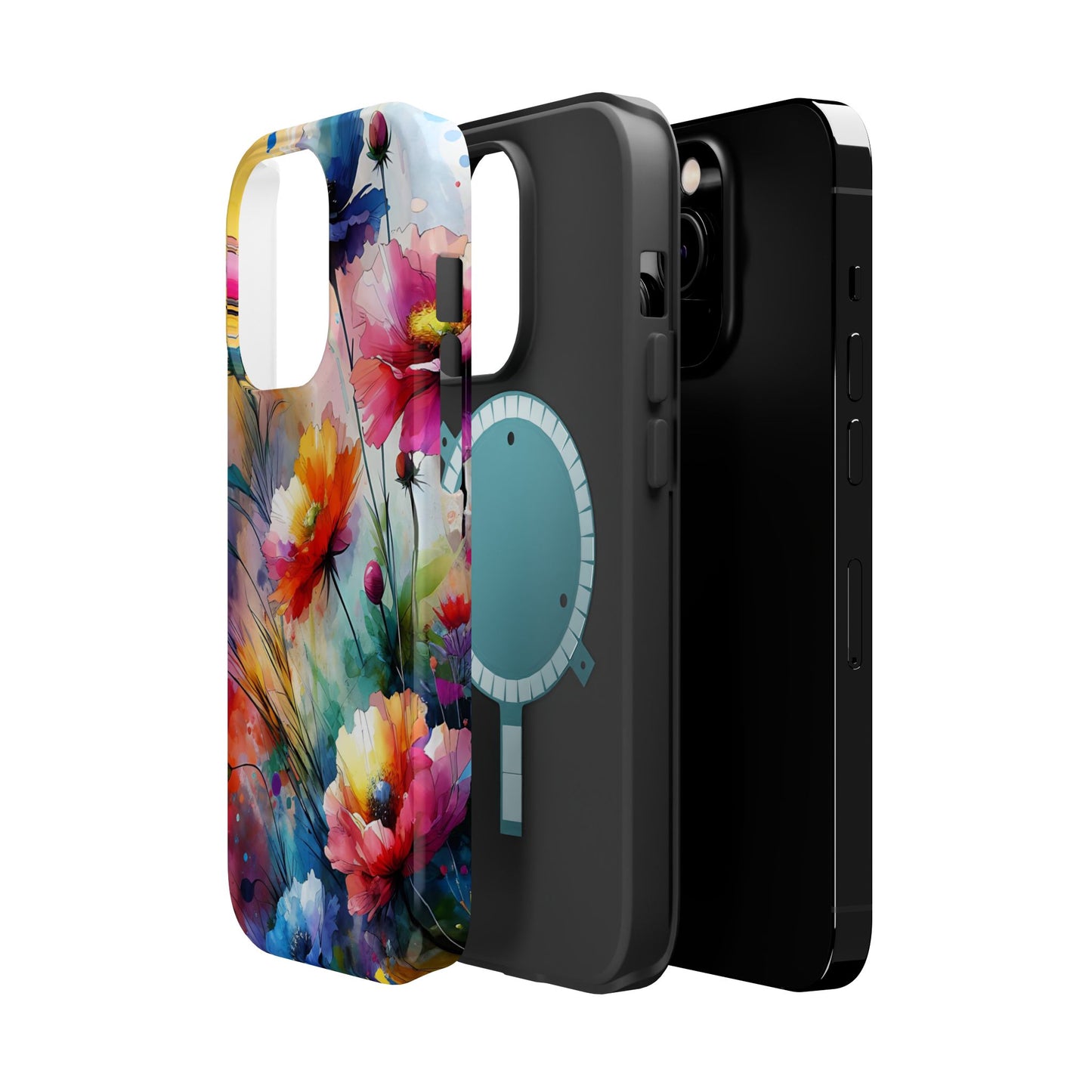 Flowers Style MagSafe Tough Iphone Case