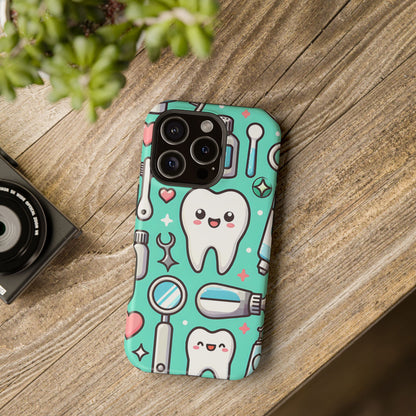 Kawai dentist MagSafe Tough Iphone Case