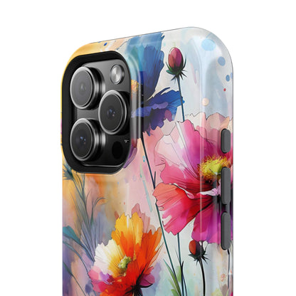 Flowers Style MagSafe Tough Iphone Case