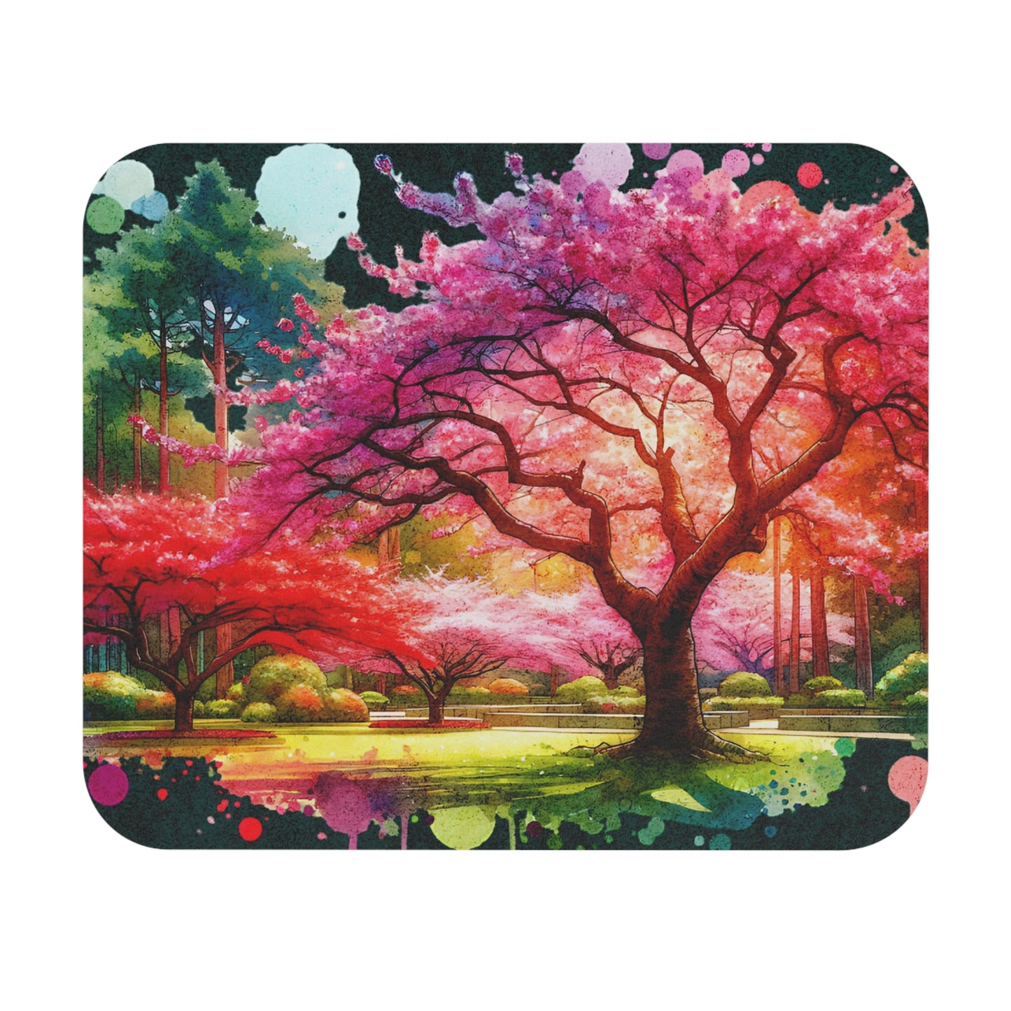 Cherry trees MousePad Rectangle