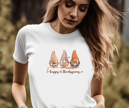 Happy thanksgiving, thanksgiving gnomes shirt