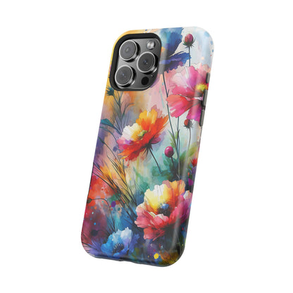 Flowers Style MagSafe Tough Iphone Case