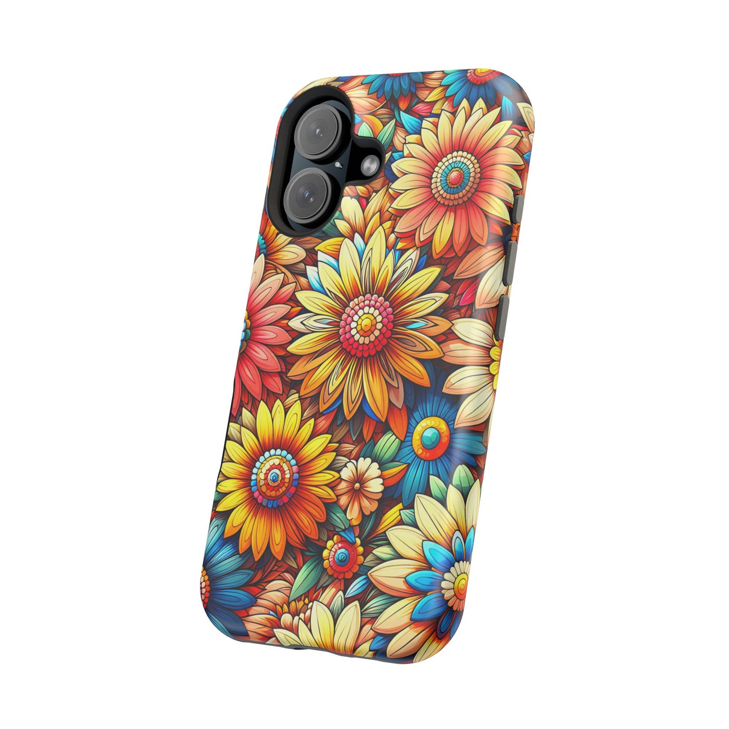 Flowers MagSafe Tough Iphone Case