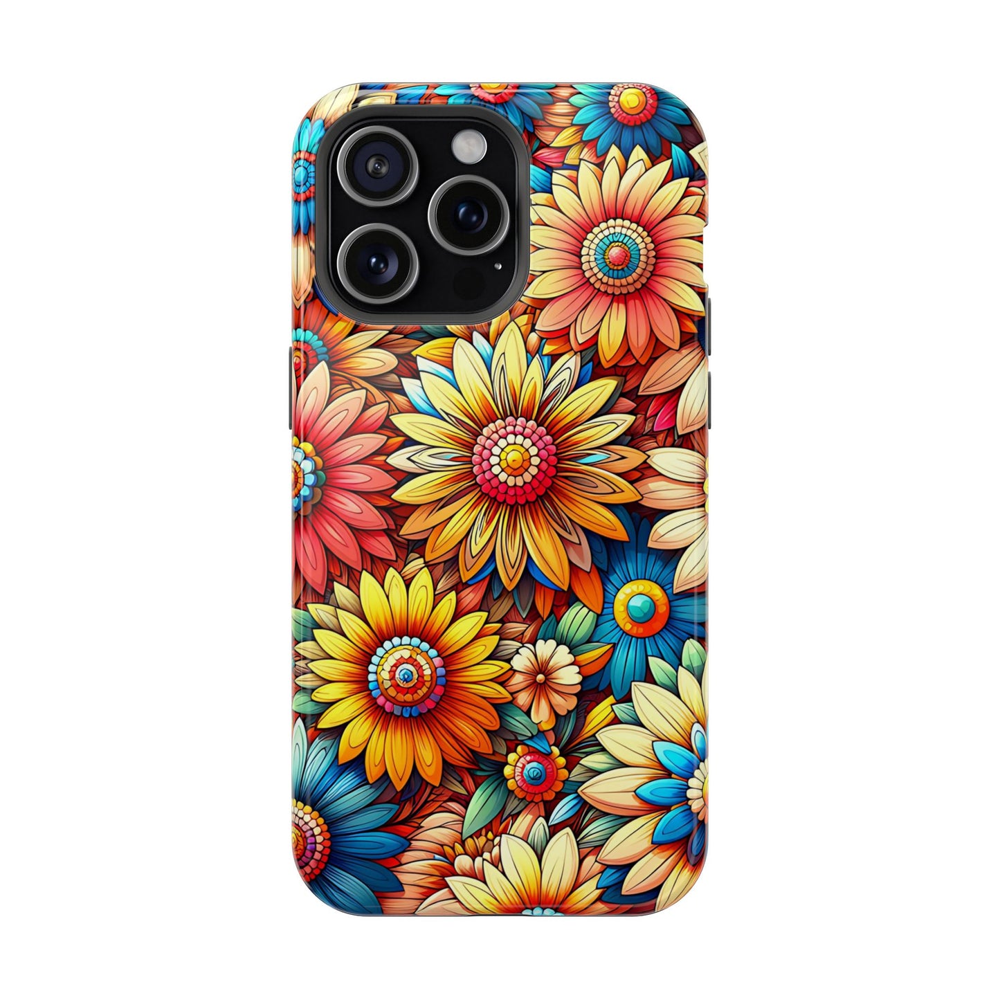 Flowers MagSafe Tough Iphone Case