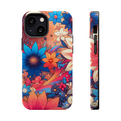 Celestial flowers MagSafe Tough Iphone Case