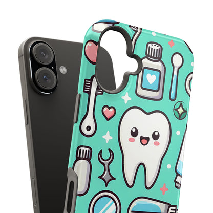 Kawai dentist MagSafe Tough Iphone Case