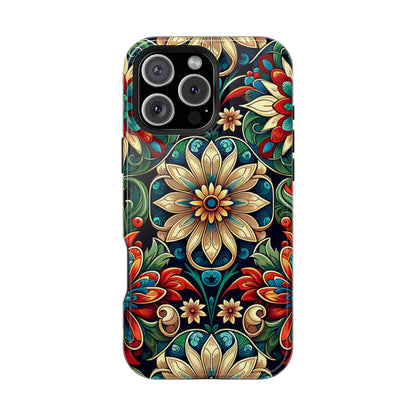 Celestial flowers MagSafe Tough Iphone Case