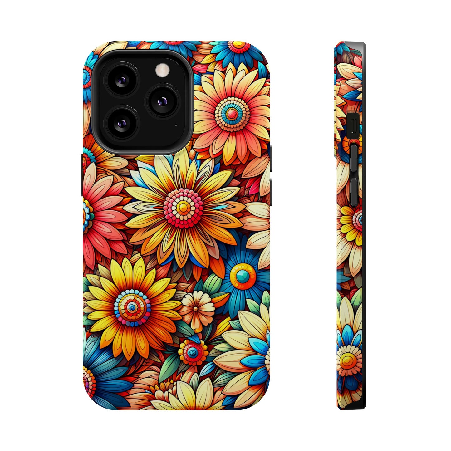 Flowers MagSafe Tough Iphone Case