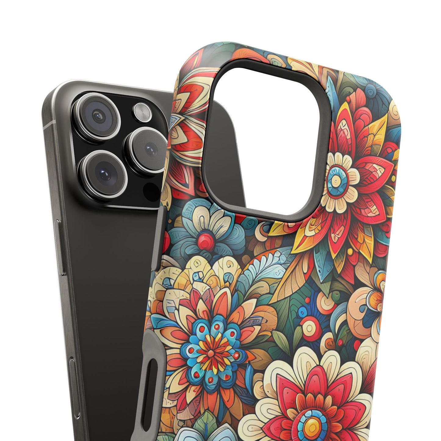 Flowers MagSafe Tough Iphone Case