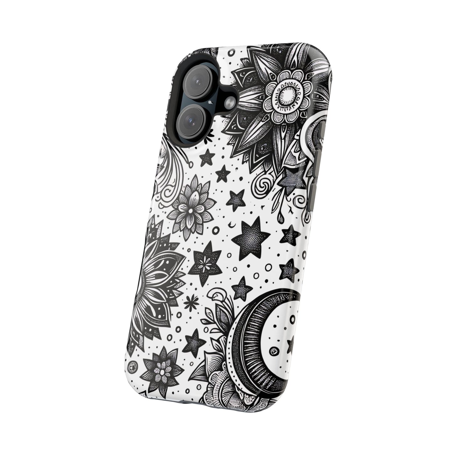 Celestial flowers MagSafe Tough Iphone Case