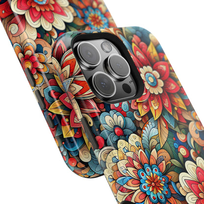 Flowers MagSafe Tough Iphone Case