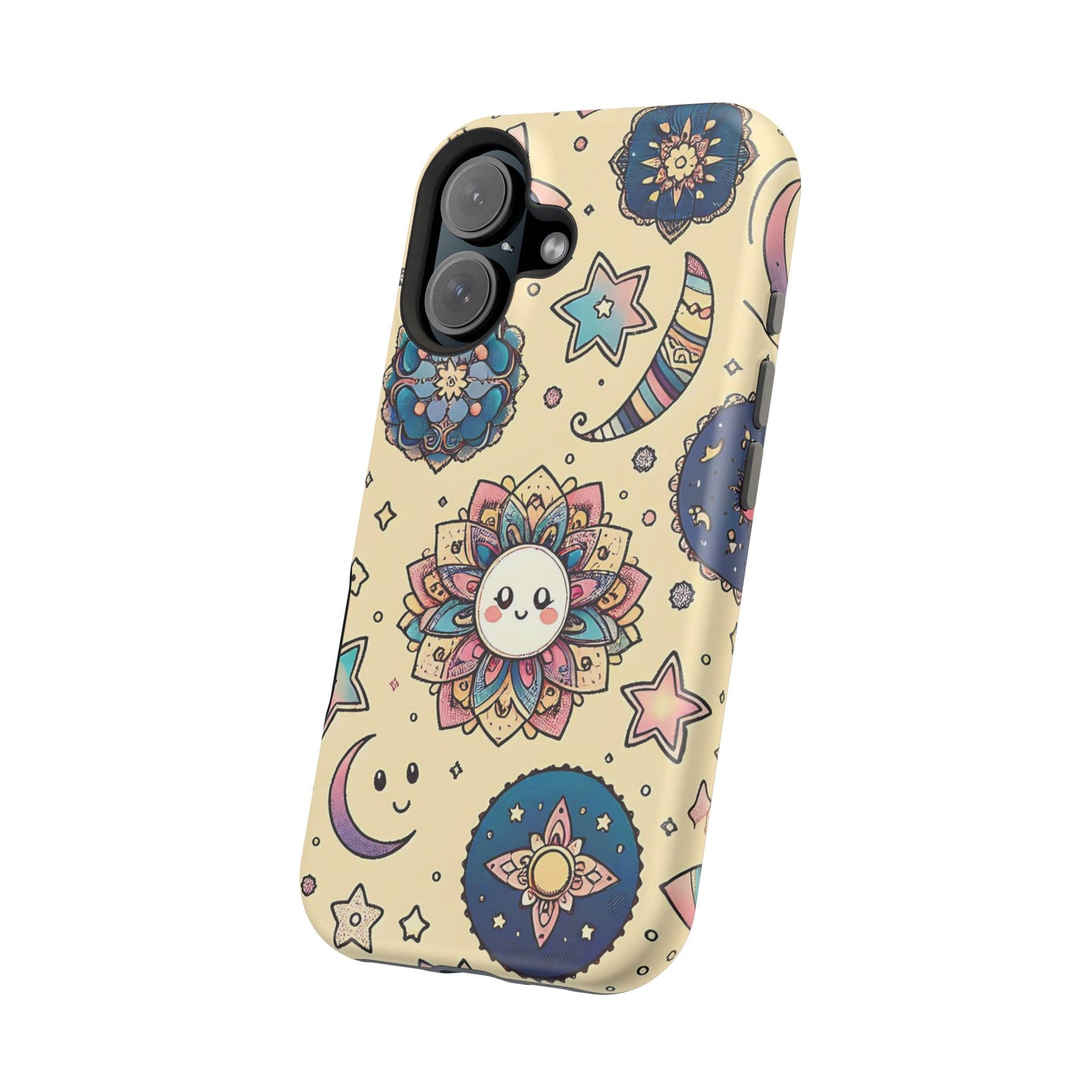 Celestial flowers MagSafe Tough Iphone Case