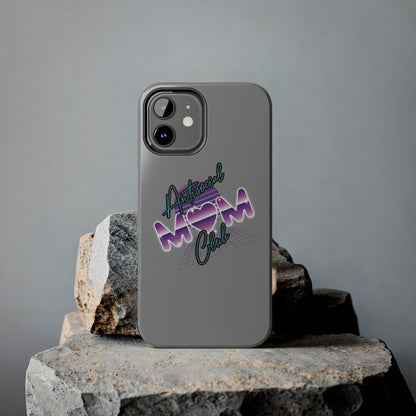 antisocial mom club phone case