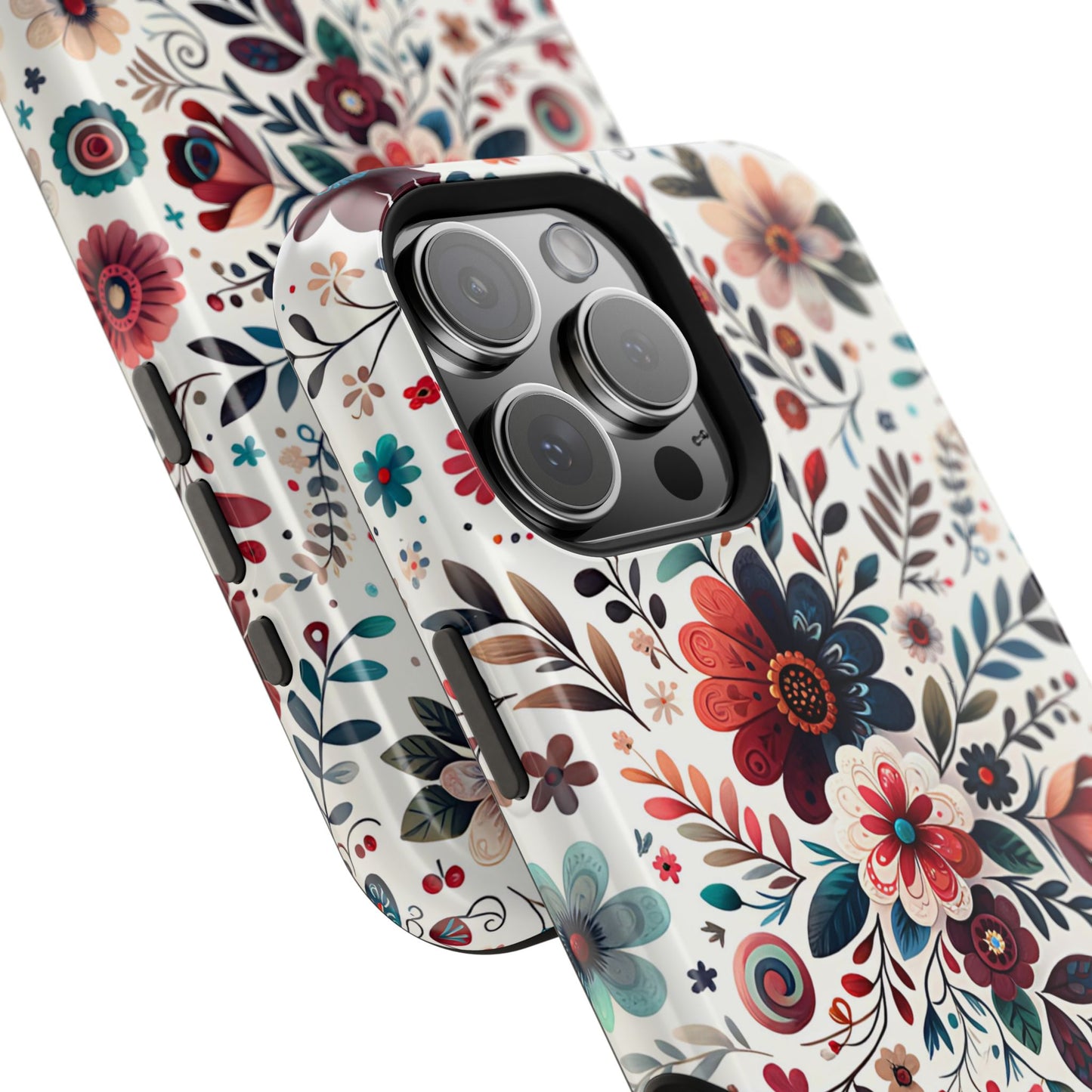 Boho flowers MagSafe Tough Iphone Case