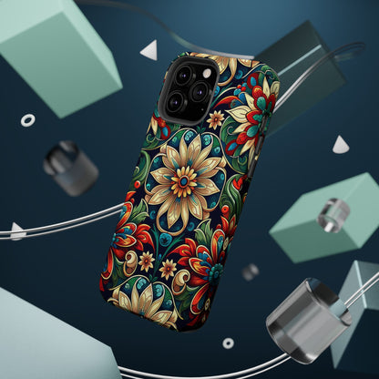 Celestial flowers MagSafe Tough Iphone Case