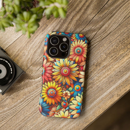 Flowers MagSafe Tough Iphone Case