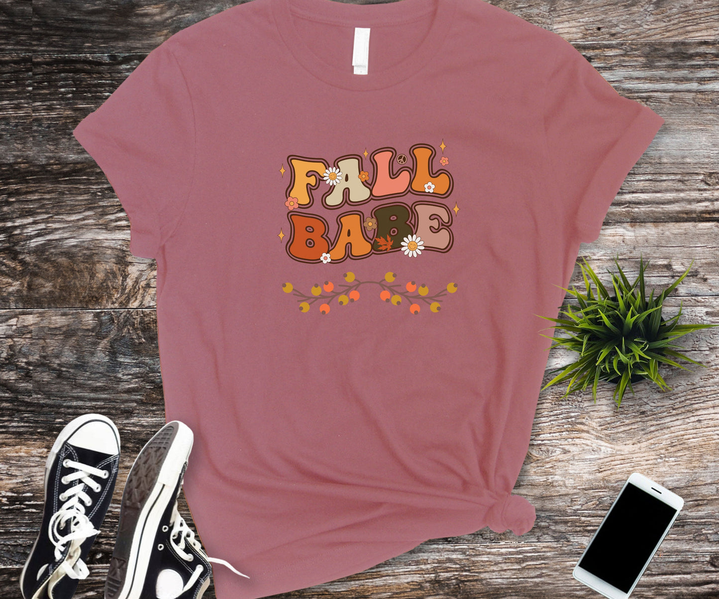 fall babe shirt, thanksgiving retro shirt