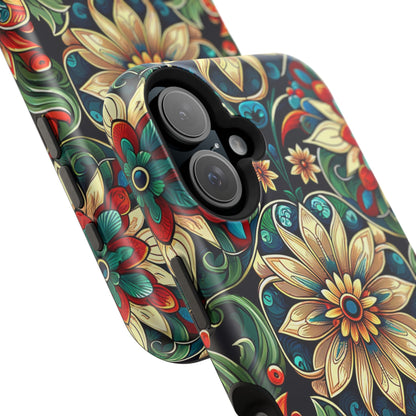 Celestial flowers MagSafe Tough Iphone Case