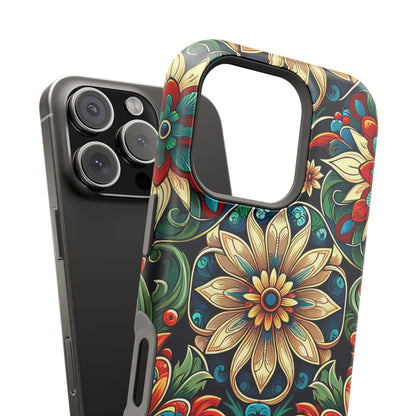 Celestial flowers MagSafe Tough Iphone Case