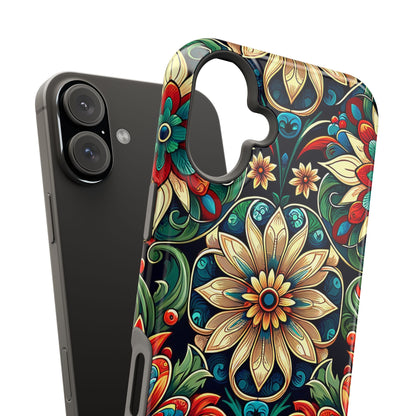 Celestial flowers MagSafe Tough Iphone Case