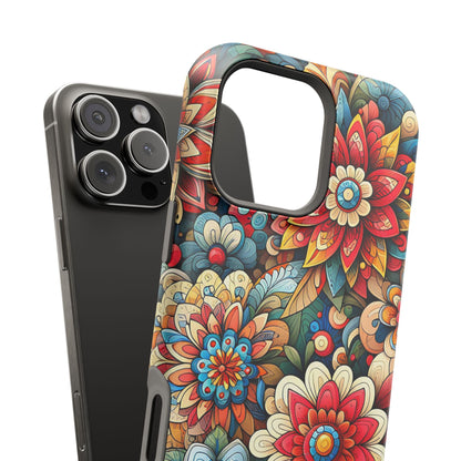 Flowers MagSafe Tough Iphone Case