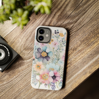 wildflower phone case, iphone case