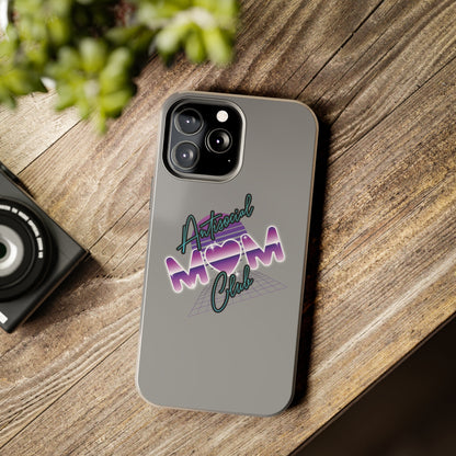 antisocial mom club phone case