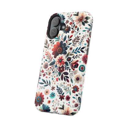 Boho flowers MagSafe Tough Iphone Case