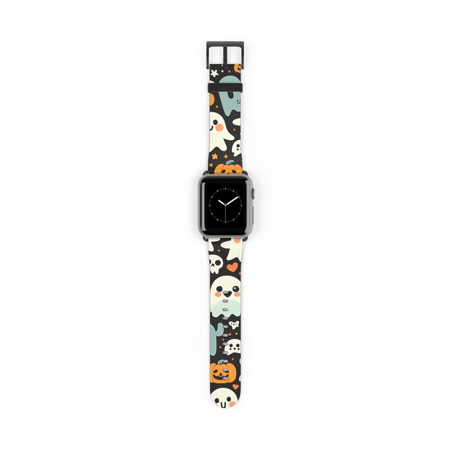 Halloween Faux Leather Apple Watch Band