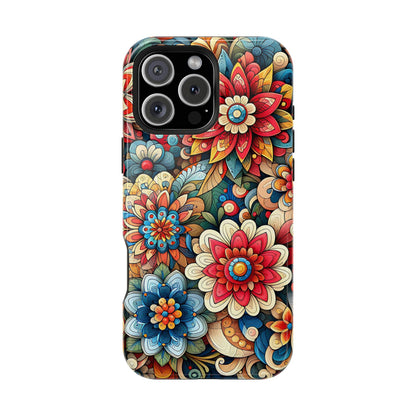 Flowers MagSafe Tough Iphone Case