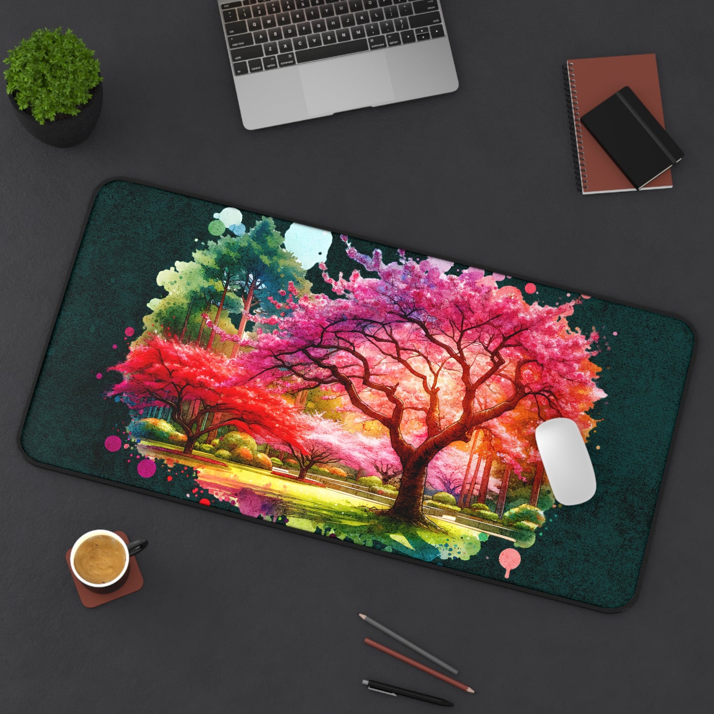 Japanese Garden Desk Mat