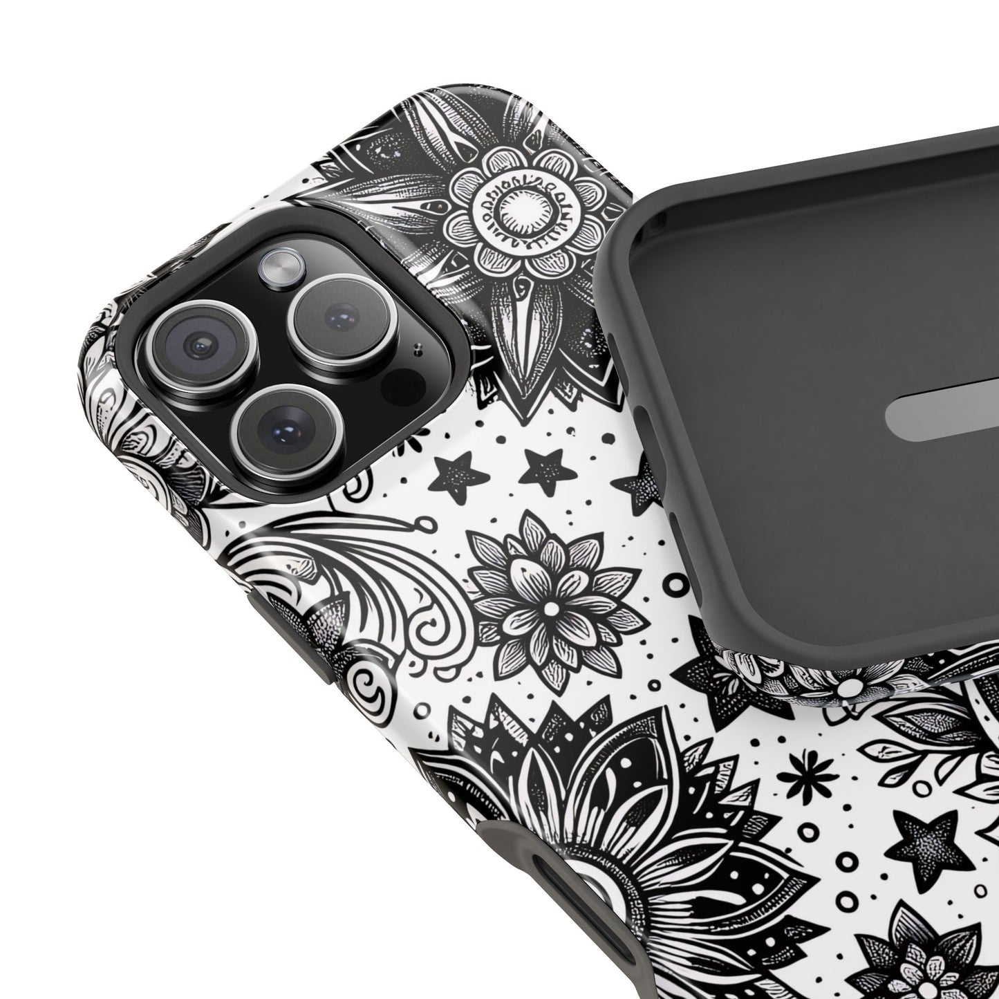 Celestial flowers MagSafe Tough Iphone Case