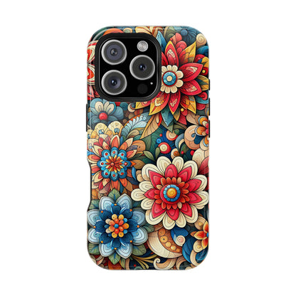 Flowers MagSafe Tough Iphone Case