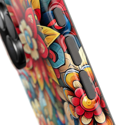 Flowers MagSafe Tough Iphone Case