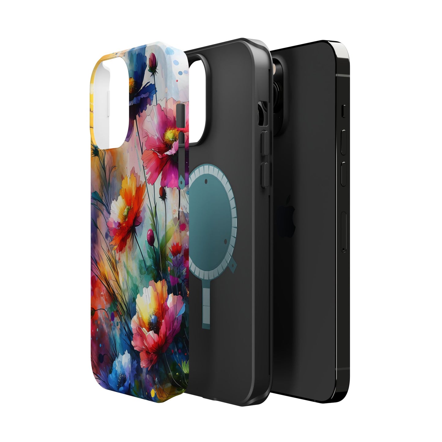 Flowers Style MagSafe Tough Iphone Case