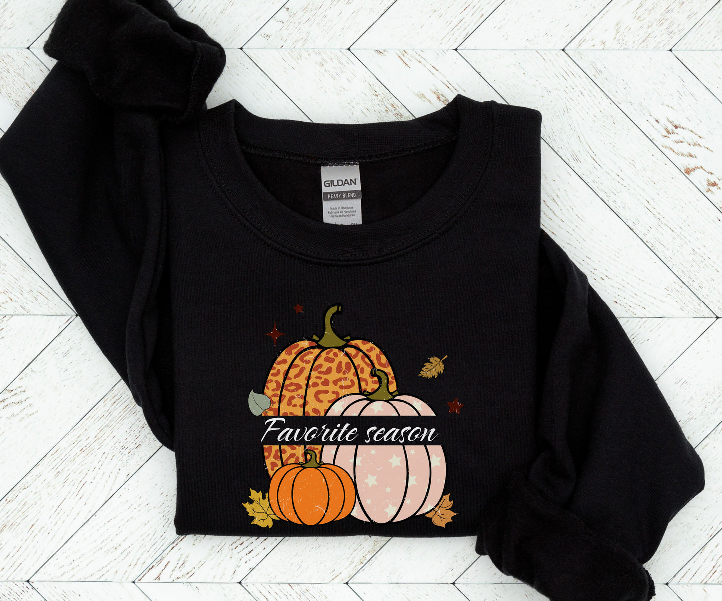 Pumpkin, favorite season, fall sweatshirt