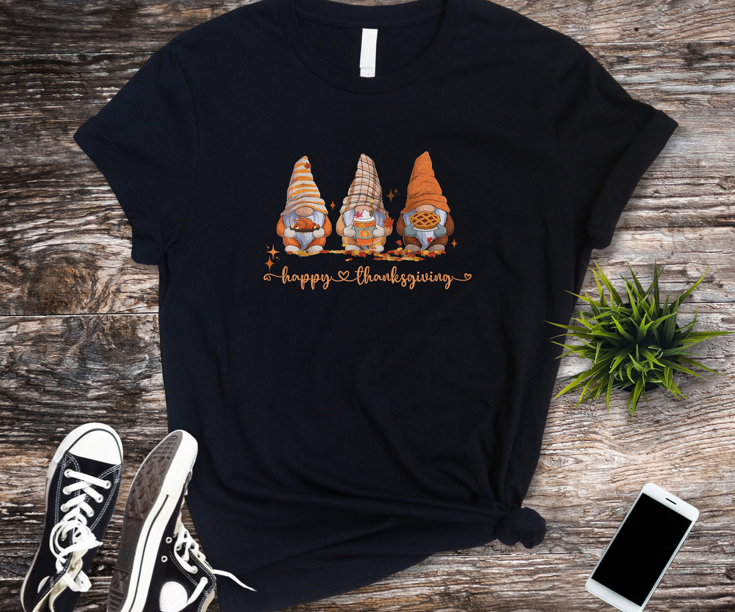 Happy thanksgiving, thanksgiving gnomes shirt