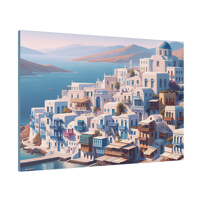 Beautiful Island Travel Print Matte Canvas, Stretched, 0.75"