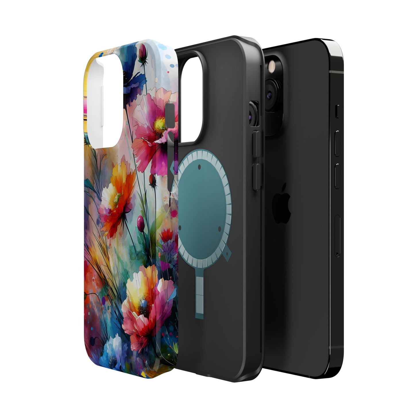 Flowers Style MagSafe Tough Iphone Case