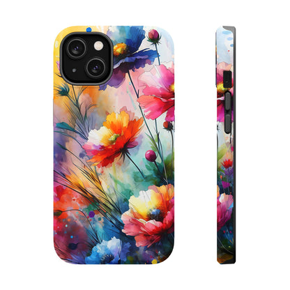 Flowers Style MagSafe Tough Iphone Case