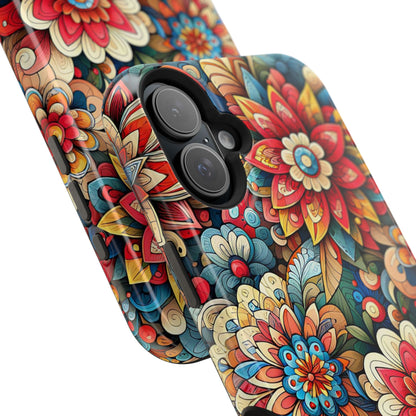 Flowers MagSafe Tough Iphone Case