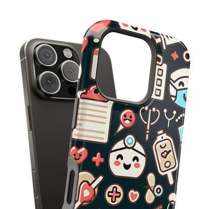 Kawai nurse MagSafe Tough Iphone Case