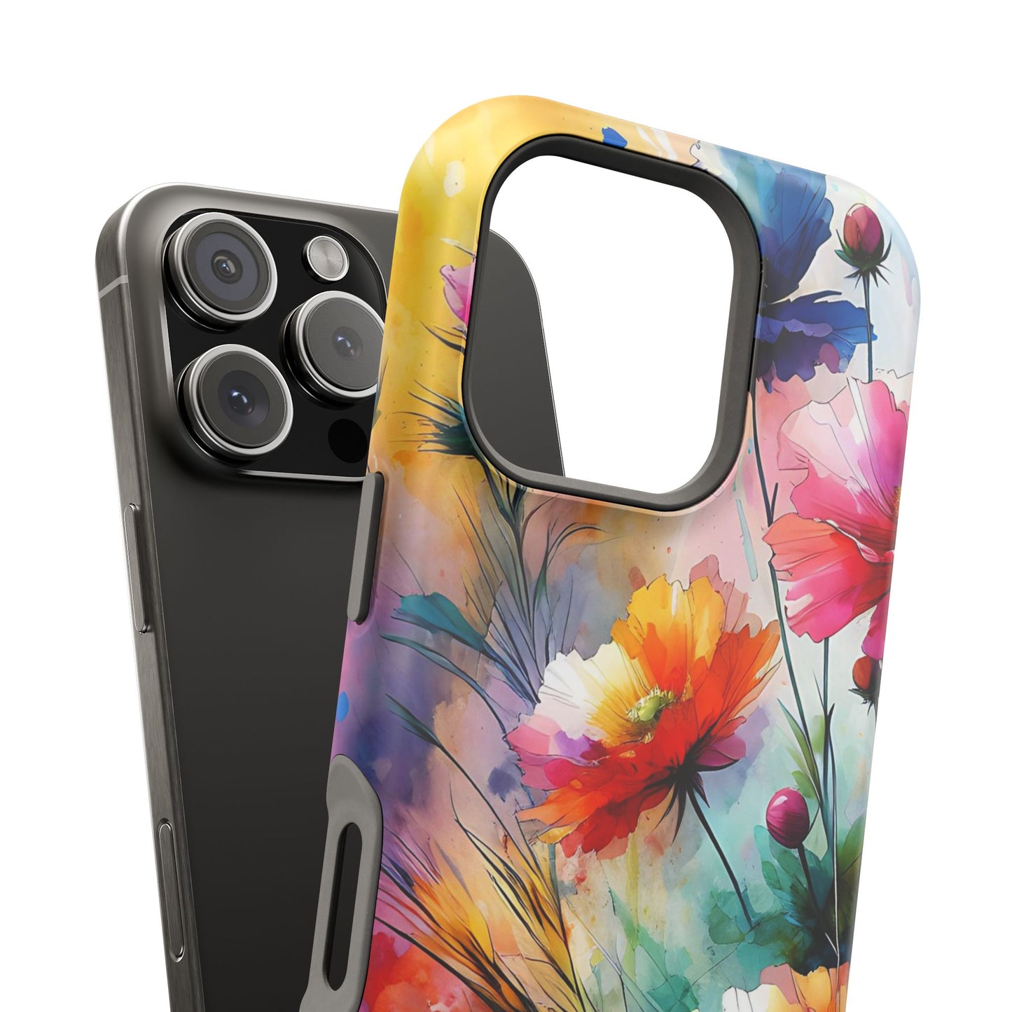 Flowers Style MagSafe Tough Iphone Case